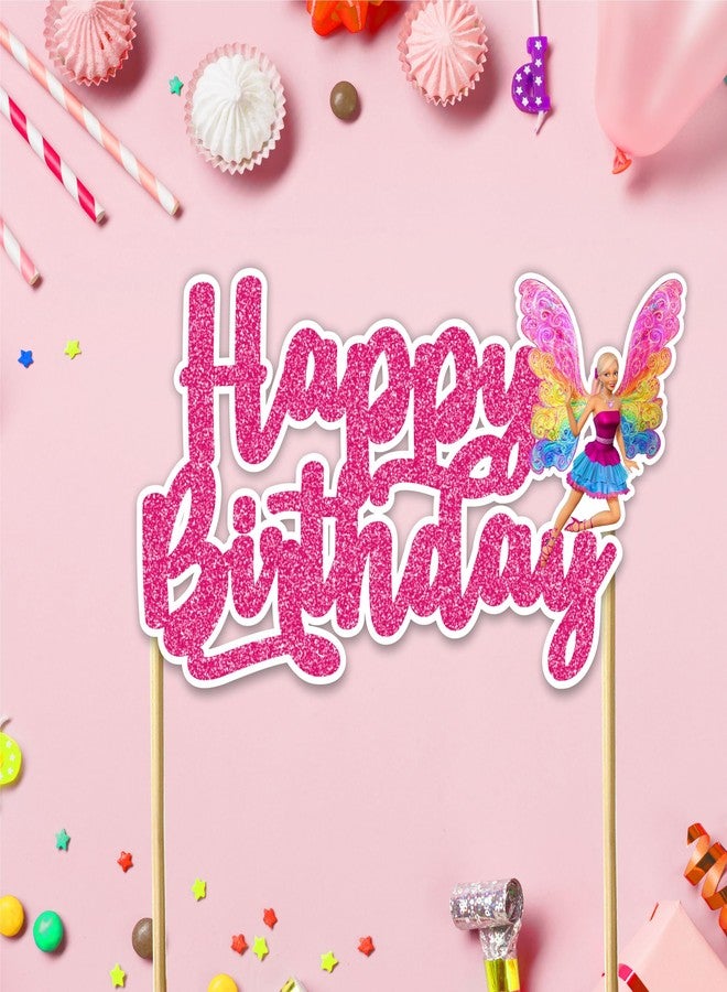 Seyal® Barbe Happy Birthday Cake Topper - Image 3